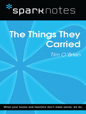 cover image of The Things They Carried (SparkNotes Literature Guide)